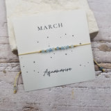 Dainty Birthstone Bracelet