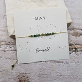 Dainty Birthstone Bracelet