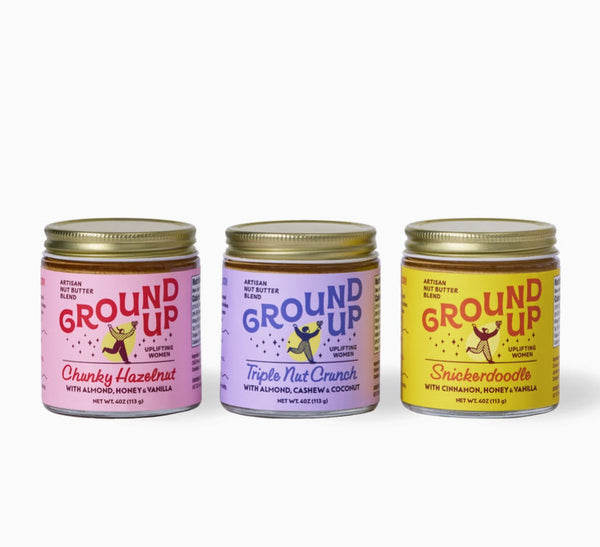 Nut Butter Tasting Flight Trio