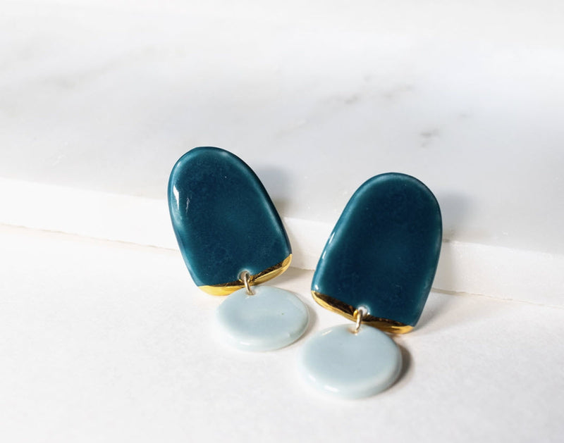 Tonal Two-Piece Midi Earrings