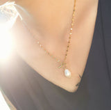 Walk on Water Pearl Necklace