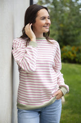 Striped Crewneck