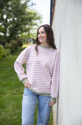 Striped Crewneck