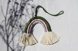 Mini Macramé Rainbows