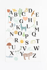 Alphabet Poster