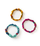 Priya Scrunchie Bracelet Set