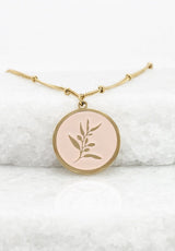 Resilience Leaf Necklace