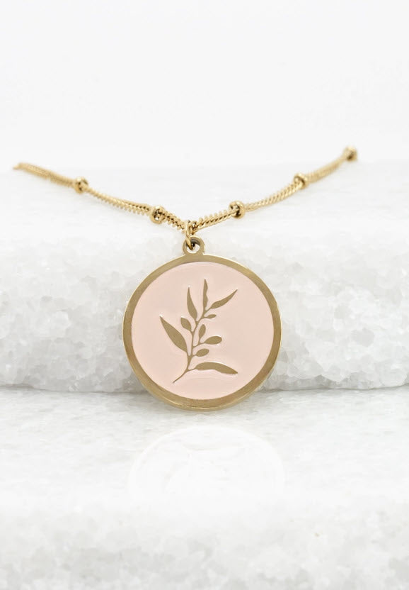 Resilience Leaf Necklace