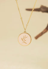 Resilience Leaf Necklace