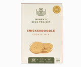 Box of Women's Bean Project Snickerdoodle Cookie Mix on a white background