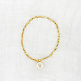 "She Is Safe" Heart Bracelet