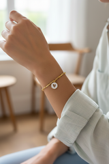 "She Is Safe" Heart Bracelet