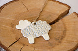 Ceramic Sheep Ornament