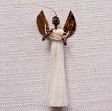 Sisal Angel Ornament Set
