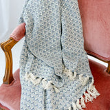 Hand Loomed Cotton Throw