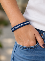 Stop the Sale of Innocence Wristband