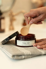 Orange + Clove Sugar Scrub