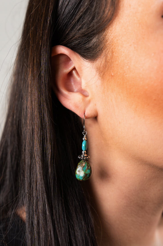 Turquoise Bauble Earrings