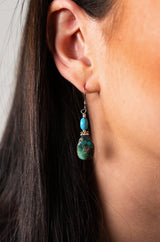 Turquoise Bauble Earrings