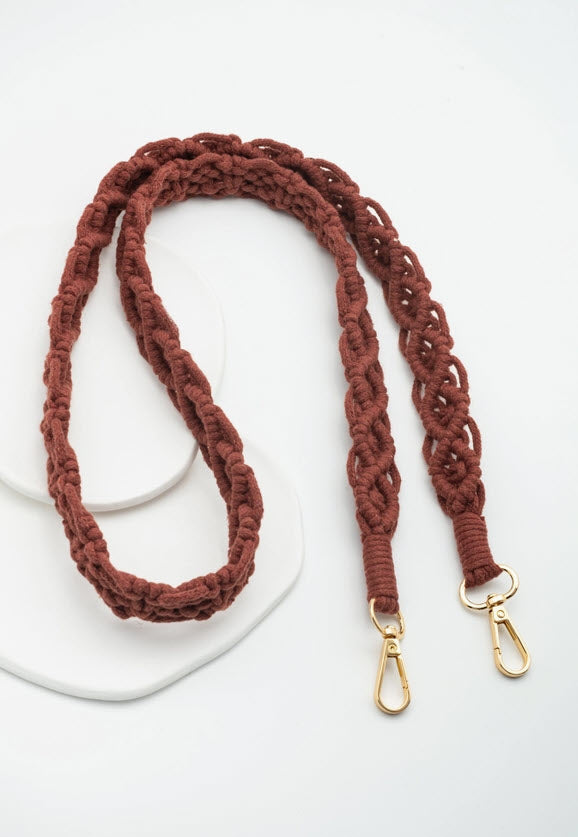 Wear Hope Macramé Crossbody Strap