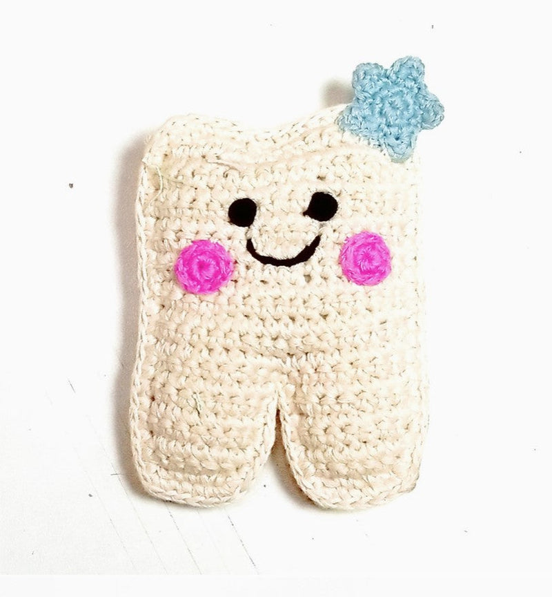 Plush Tooth with Pocket