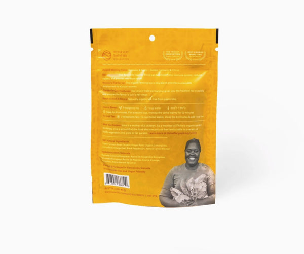 Turmeric Ginger Tea Stand-Up Pouch