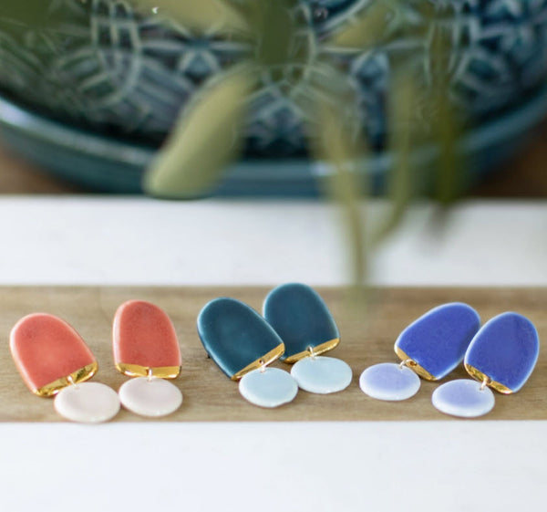 Tonal Two-Piece Midi Earrings