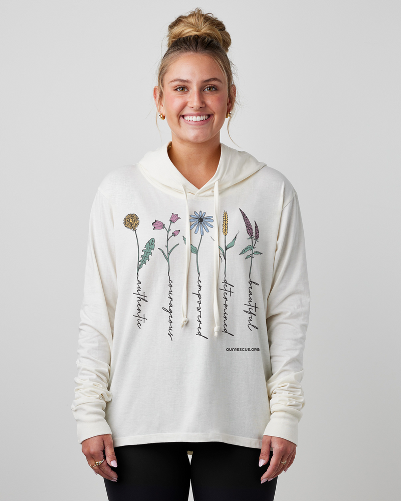 Essential Wildflower Hooded Tee