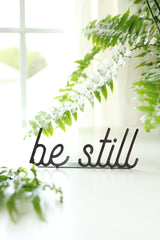 Mindful Metal Word Signs