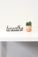 Mindful Metal Word Signs