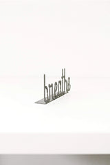 Mindful Metal Word Signs