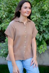 Sydney Button Down Top