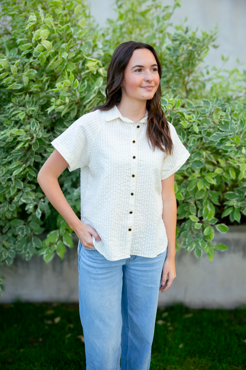 Sydney Button Down Top