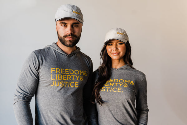 Freedom Liberty Justice Hoodie