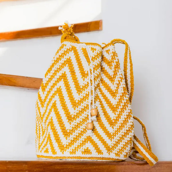 Natural Aguacatan Crocheted Bag