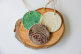 Ceramic Nativity Ornament