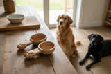 Hand-Carved Wooden Pawprint Scoop