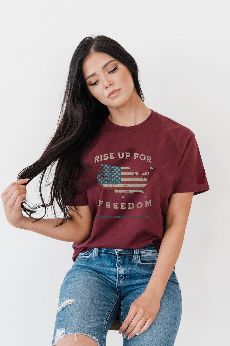 Rise up for Freedom American Tee