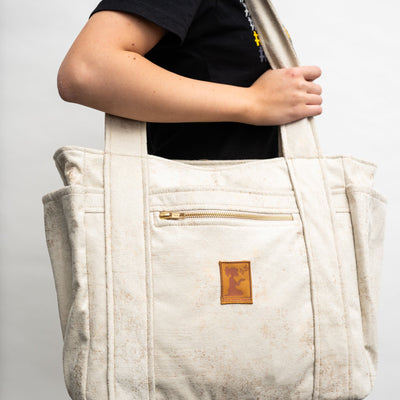 soft printed travel tote duffel bag