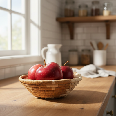 Earthen Craft Woven Bowl