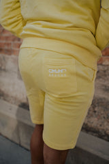 yellow fleece short back pocket o.u.r rescue 