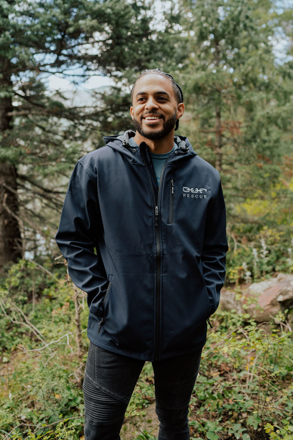 Men's Hooded Softshell – OUR Rescue Store