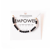 morse code bracelet empower