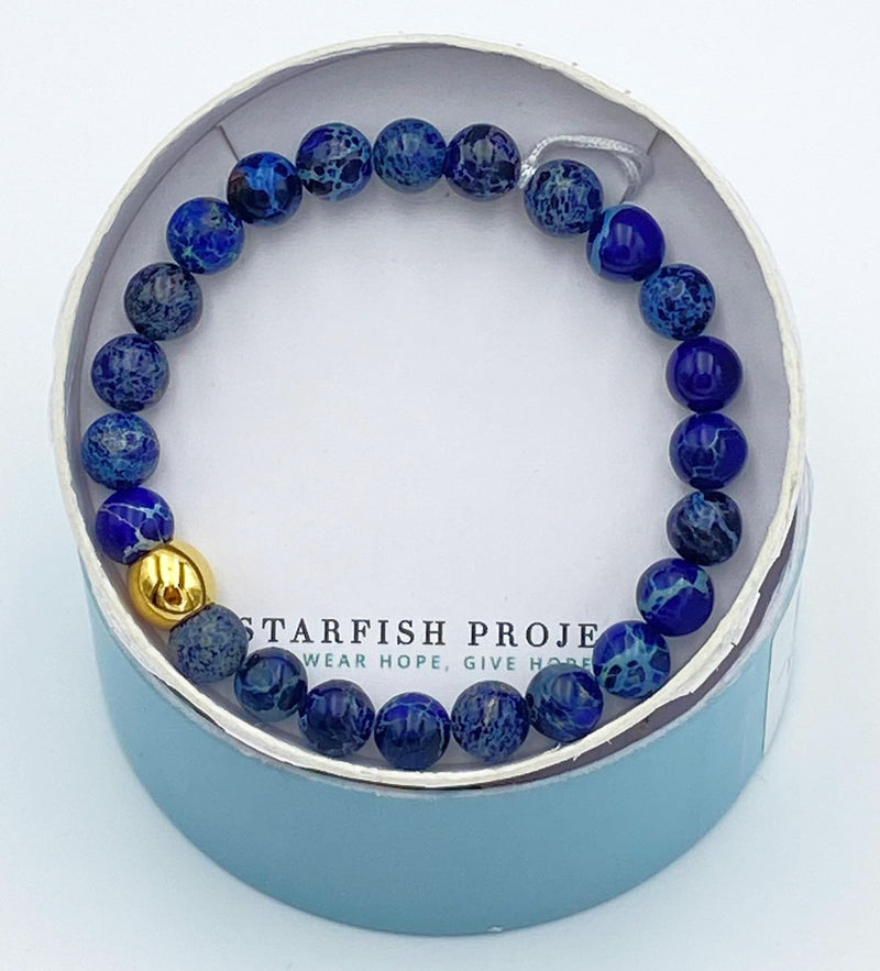 blue emperor stone bracelet