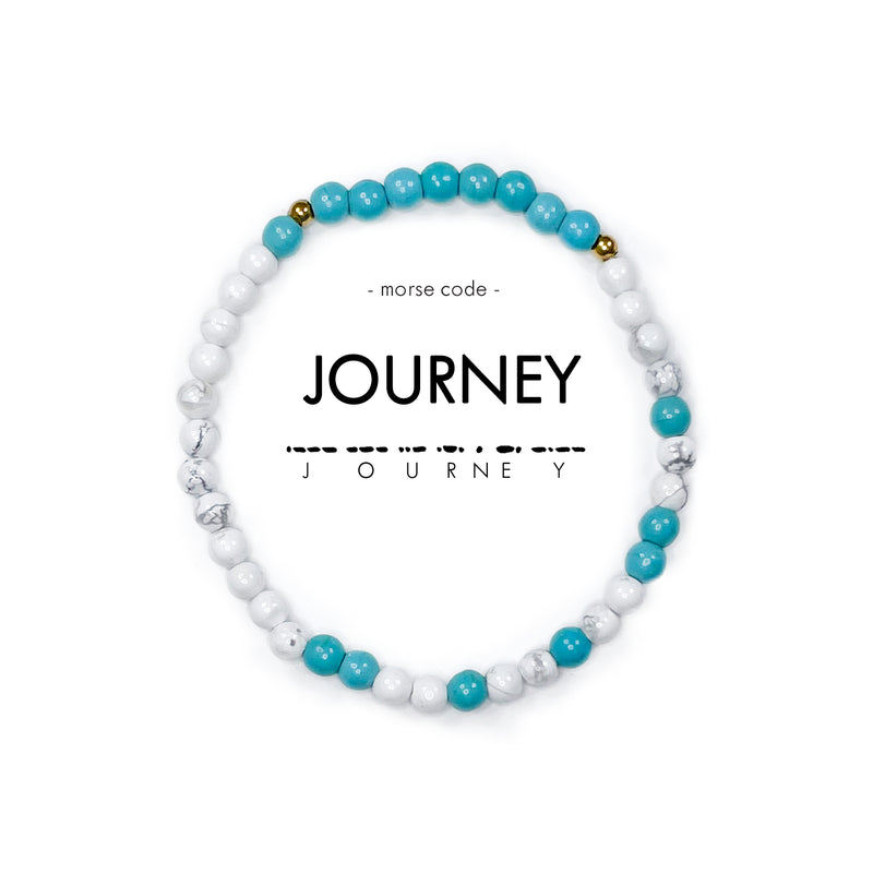 journey morse code bracelet