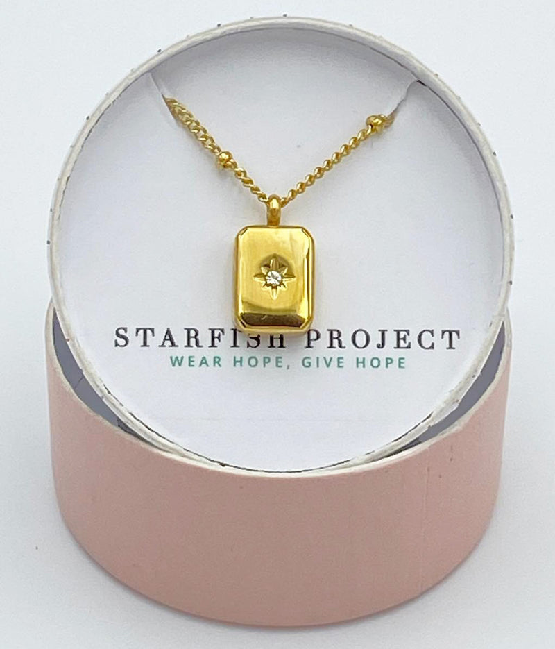 star square pendant necklace